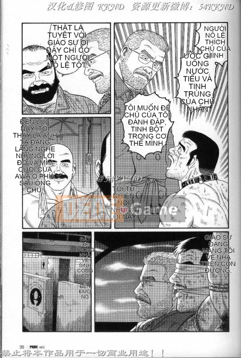 [Tagame Gengoroh] PRIDE vol.3 [Tiếng Trung]