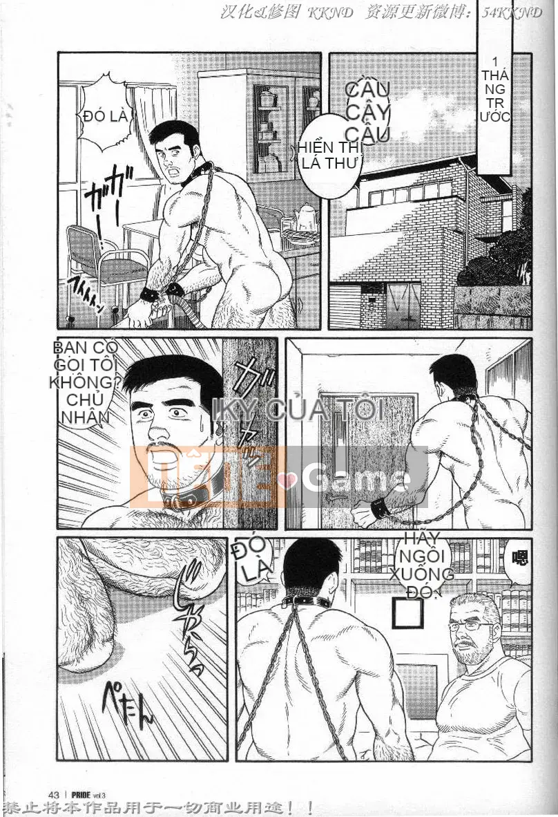 [Tagame Gengoroh] PRIDE vol.3 [Tiếng Trung]