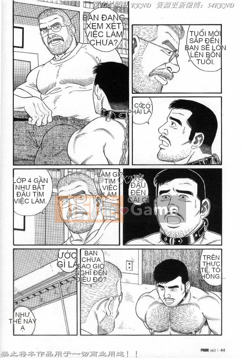 [Tagame Gengoroh] PRIDE vol.3 [Tiếng Trung]