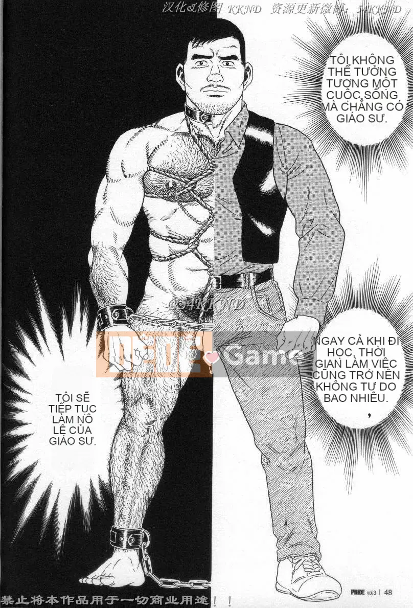 [Tagame Gengoroh] PRIDE vol.3 [Tiếng Trung]