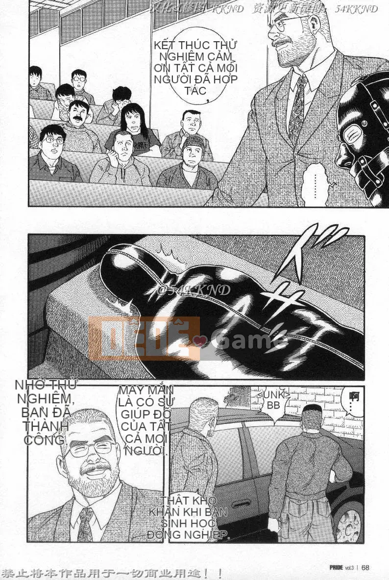 [Tagame Gengoroh] PRIDE vol.3 [Tiếng Trung]