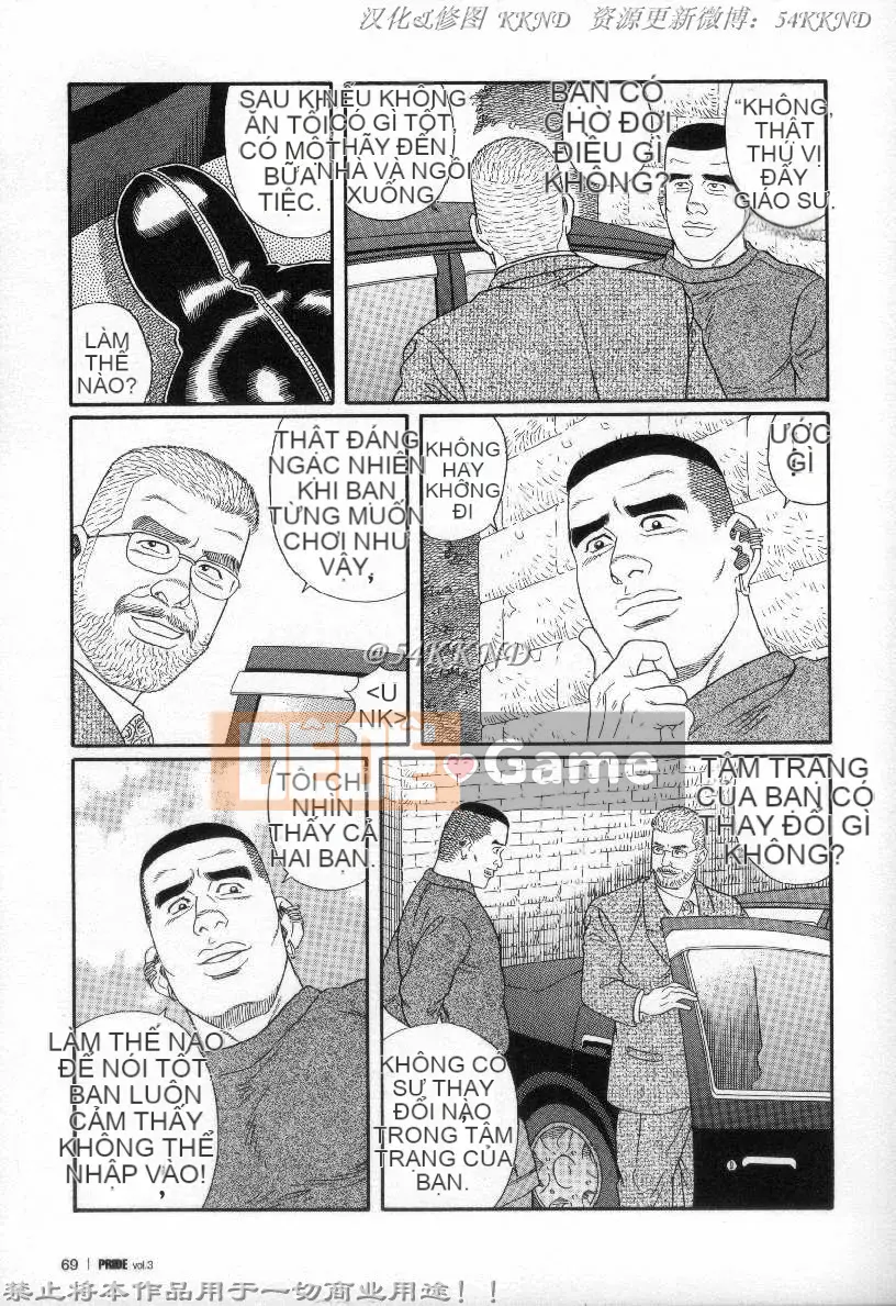 [Tagame Gengoroh] PRIDE vol.3 [Tiếng Trung]