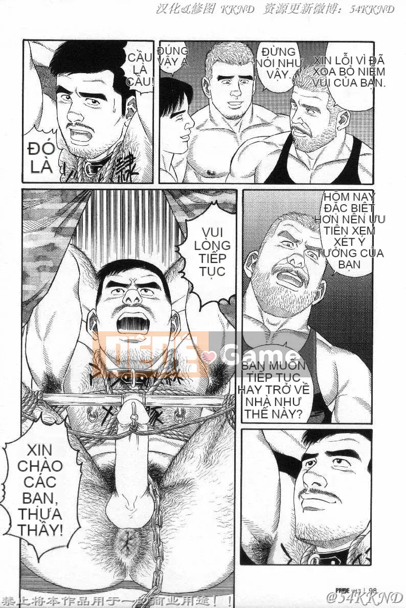 [Tagame Gengoroh] PRIDE vol.3 [Tiếng Trung]