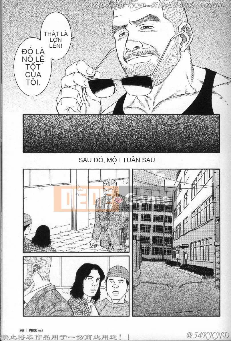 [Tagame Gengoroh] PRIDE vol.3 [Tiếng Trung]