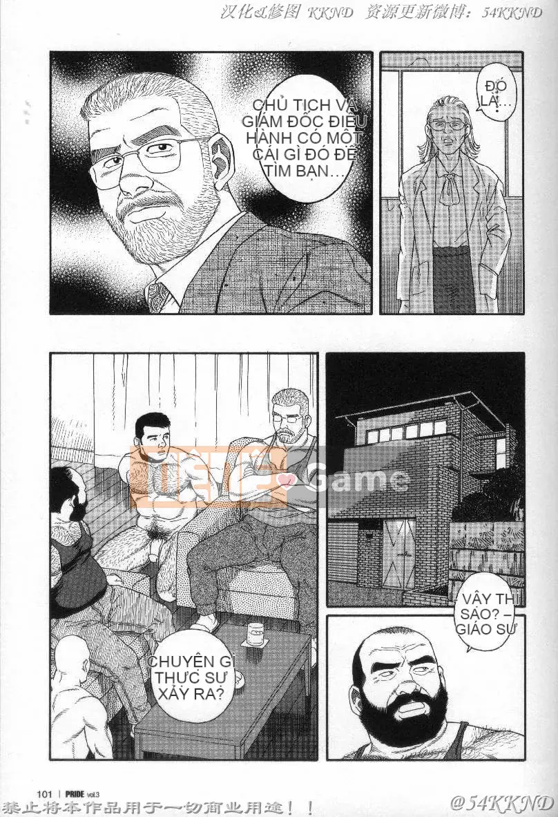 [Tagame Gengoroh] PRIDE vol.3 [Tiếng Trung]