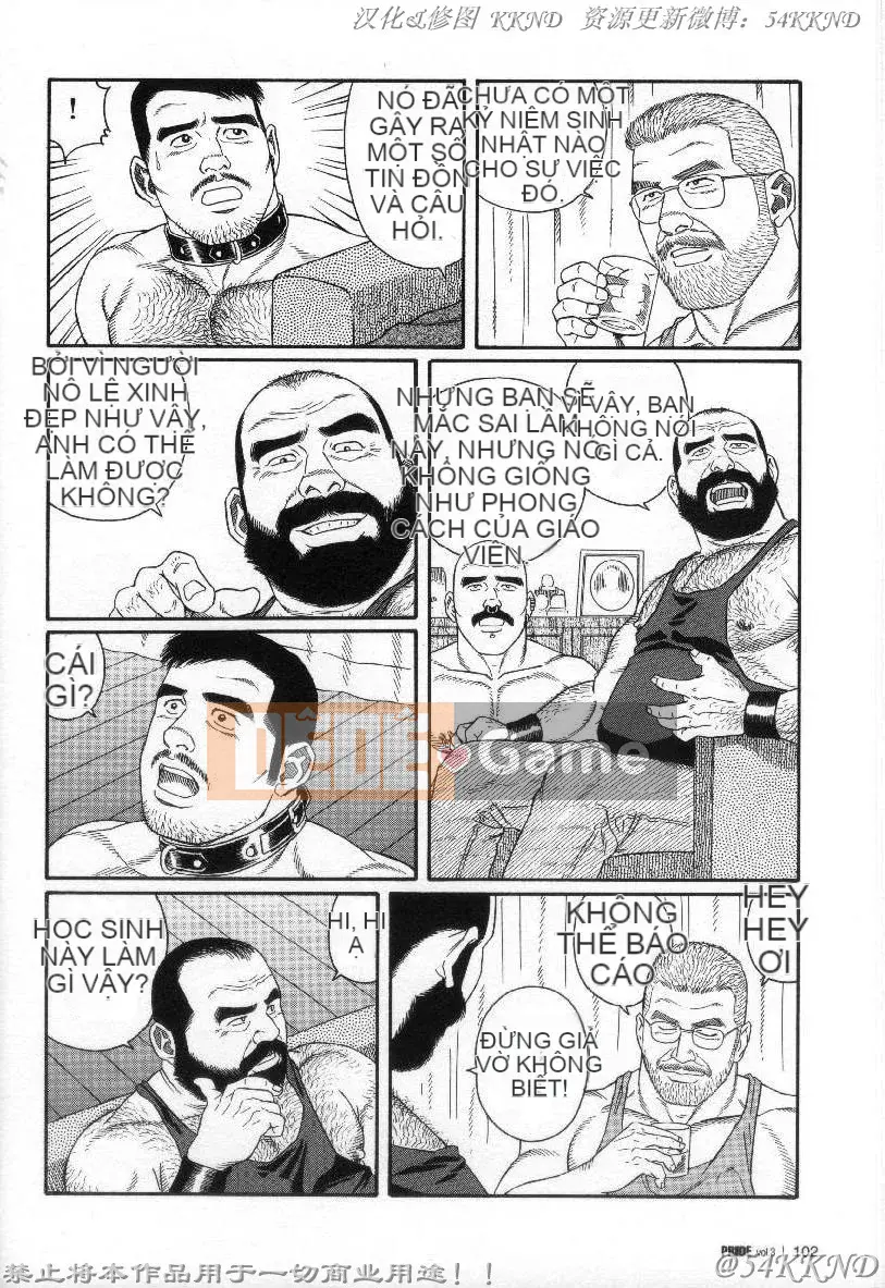 [Tagame Gengoroh] PRIDE vol.3 [Tiếng Trung]