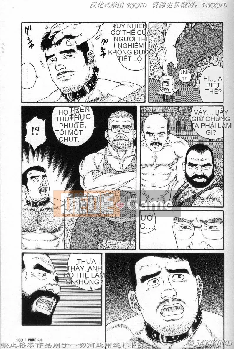 [Tagame Gengoroh] PRIDE vol.3 [Tiếng Trung]