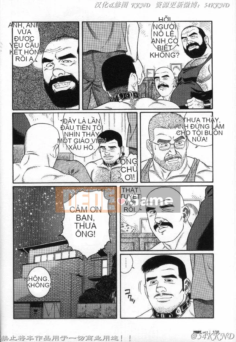 [Tagame Gengoroh] PRIDE vol.3 [Tiếng Trung]