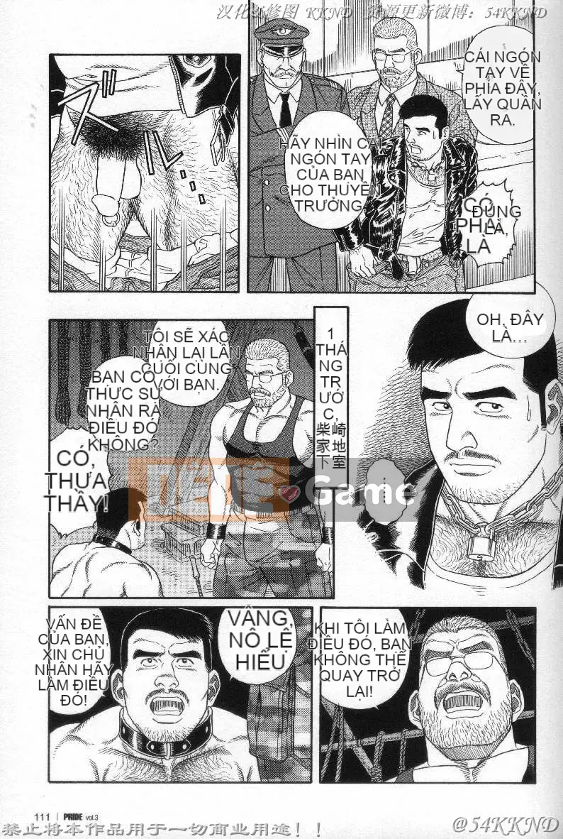 [Tagame Gengoroh] PRIDE vol.3 [Tiếng Trung]