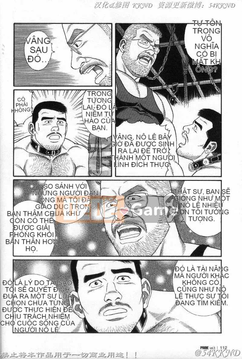 [Tagame Gengoroh] PRIDE vol.3 [Tiếng Trung]