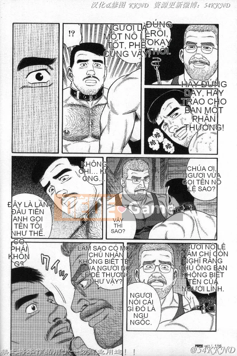 [Tagame Gengoroh] PRIDE vol.3 [Tiếng Trung]