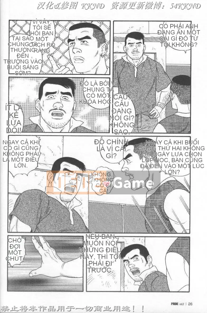 [Tagame Gengoroh] PRIDE vol.2 [Tiếng Trung]