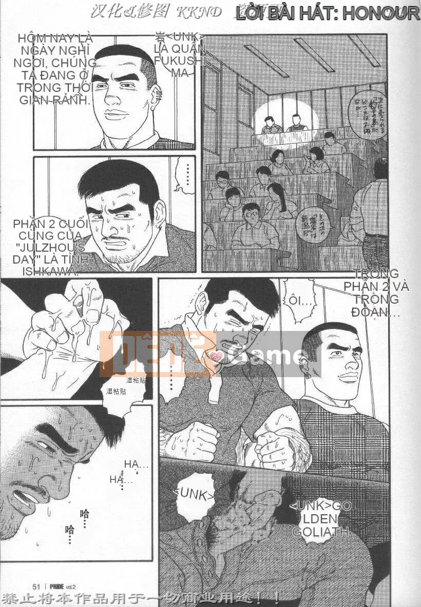 [Tagame Gengoroh] PRIDE vol.2 [Tiếng Trung]