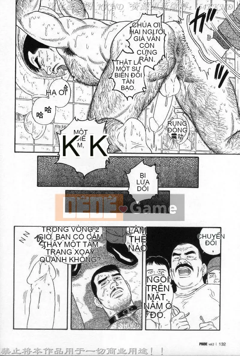 [Tagame Gengoroh] PRIDE vol.2 [Tiếng Trung]