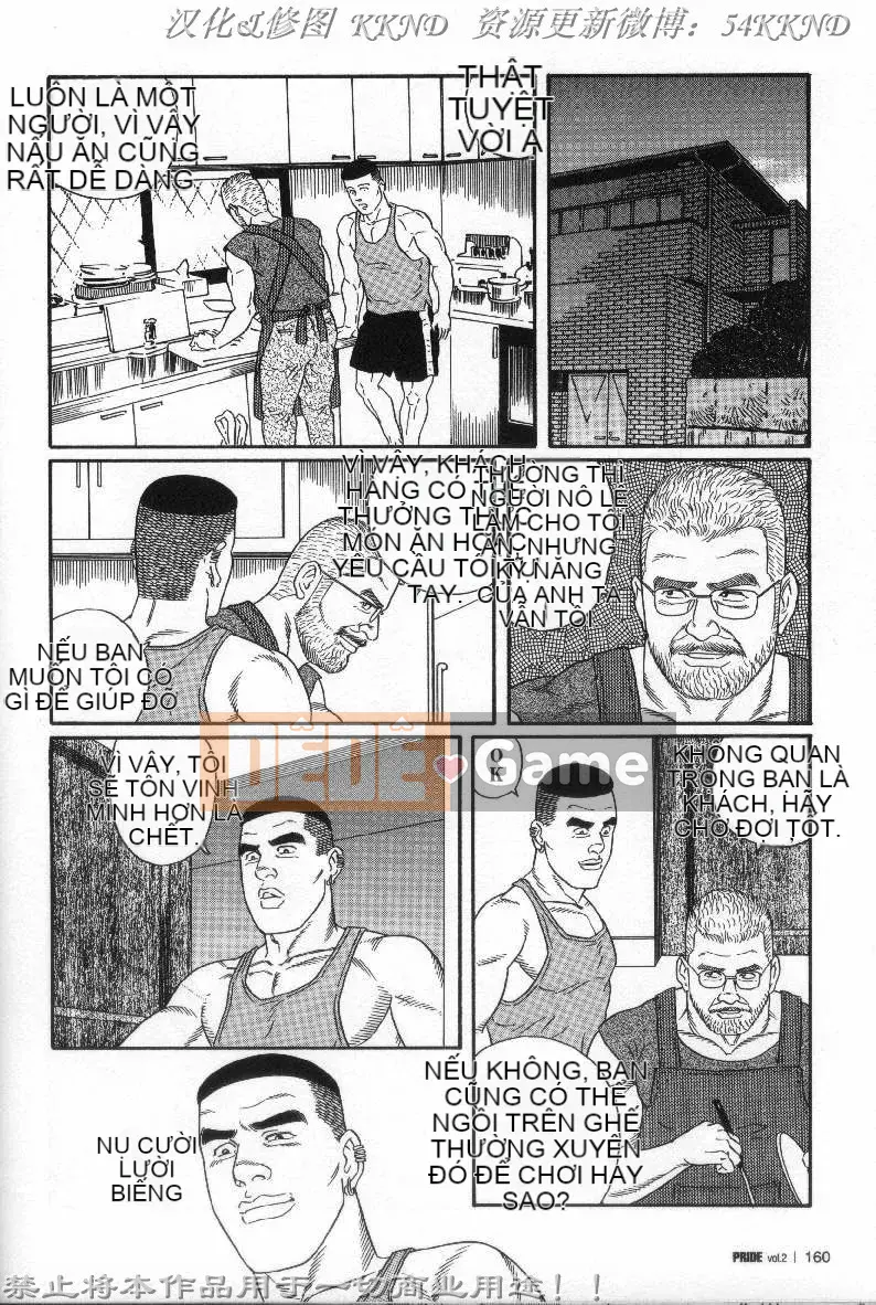 [Tagame Gengoroh] PRIDE vol.2 [Tiếng Trung]