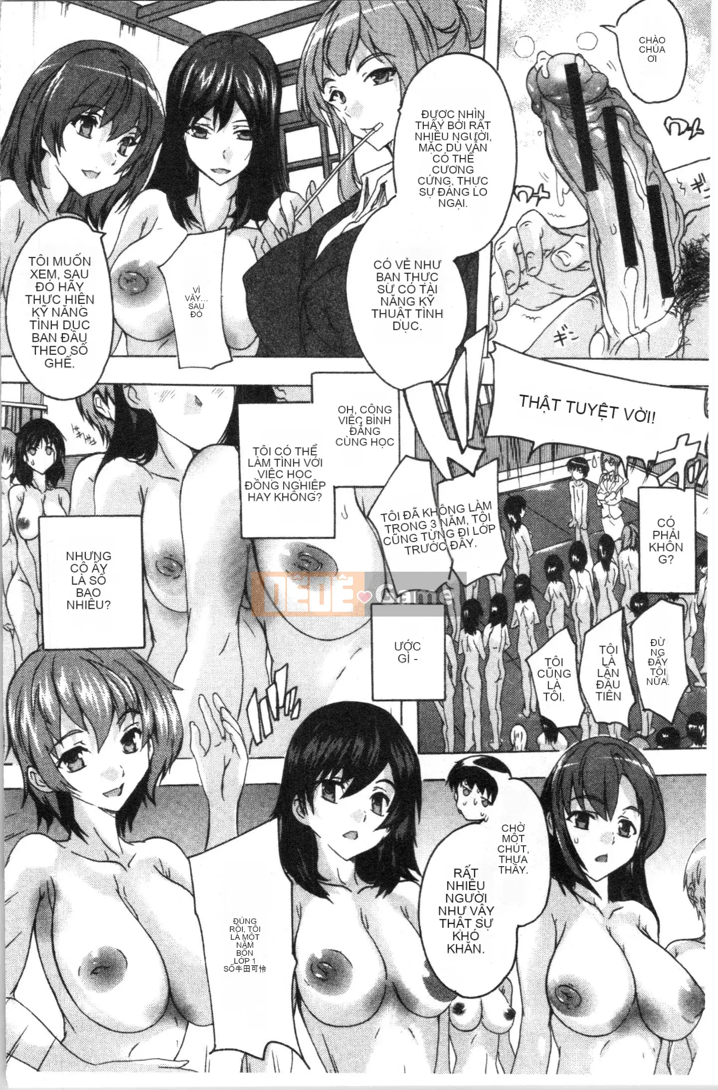 [4K Hankagumi][Natsuka Qya] Câu lạc bộ tình dục bắt buộc!!