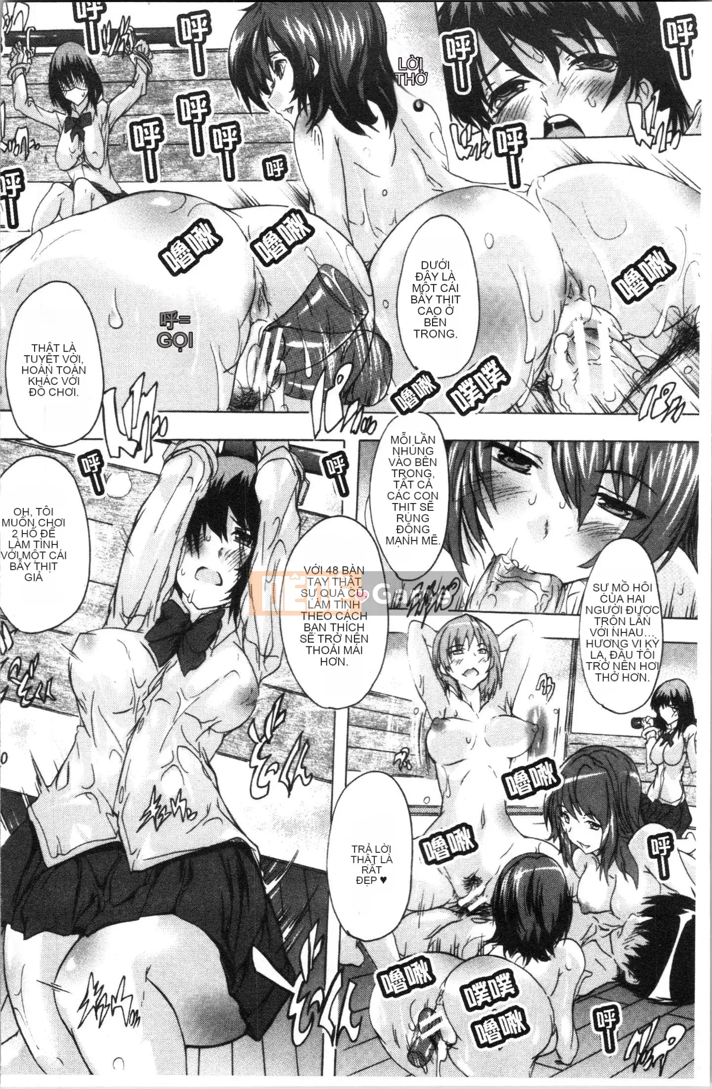 [4K Hankagumi][Natsuka Qya] Câu lạc bộ tình dục bắt buộc!!