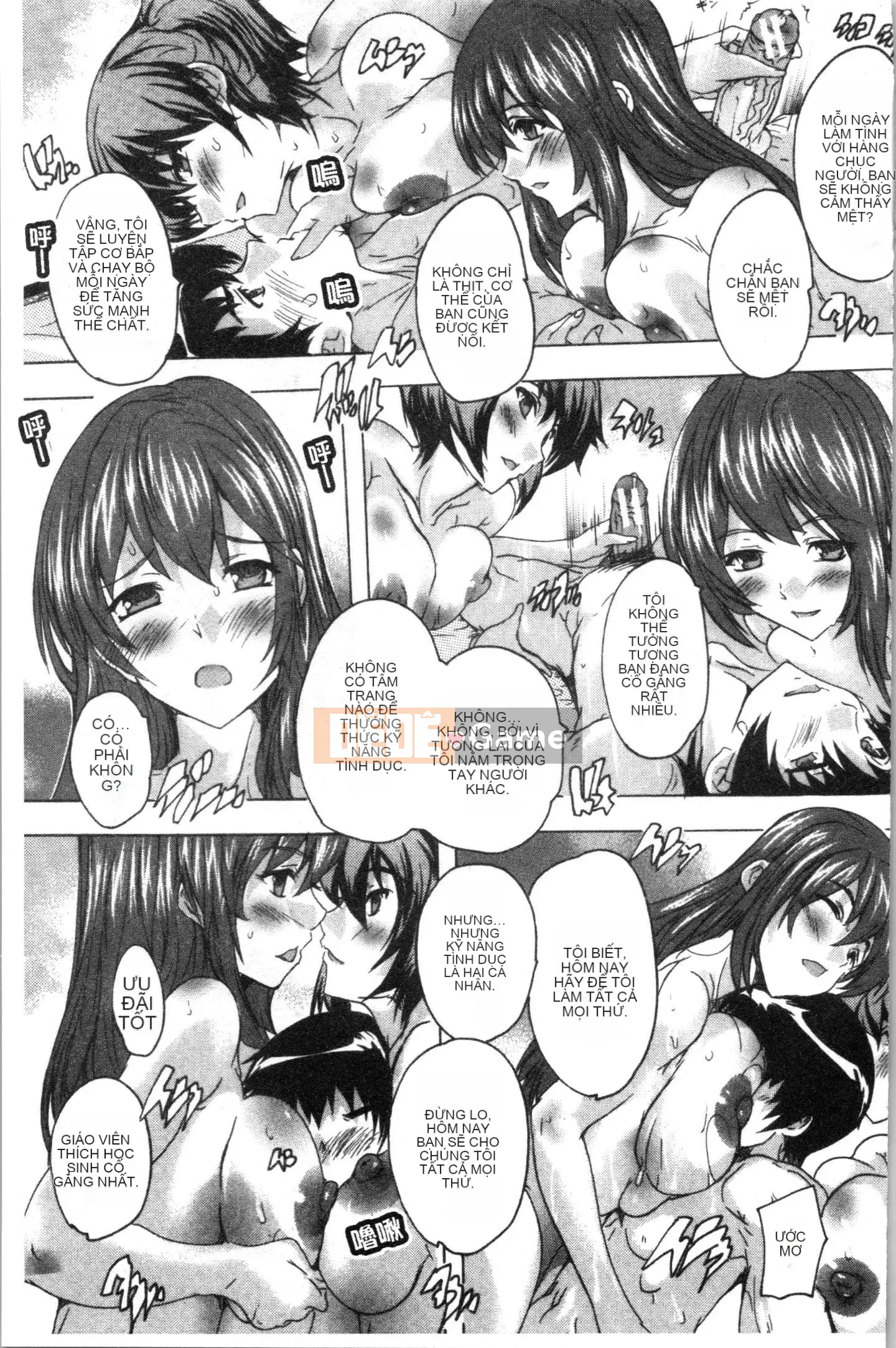 [4K Hankagumi][Natsuka Qya] Câu lạc bộ tình dục bắt buộc!!