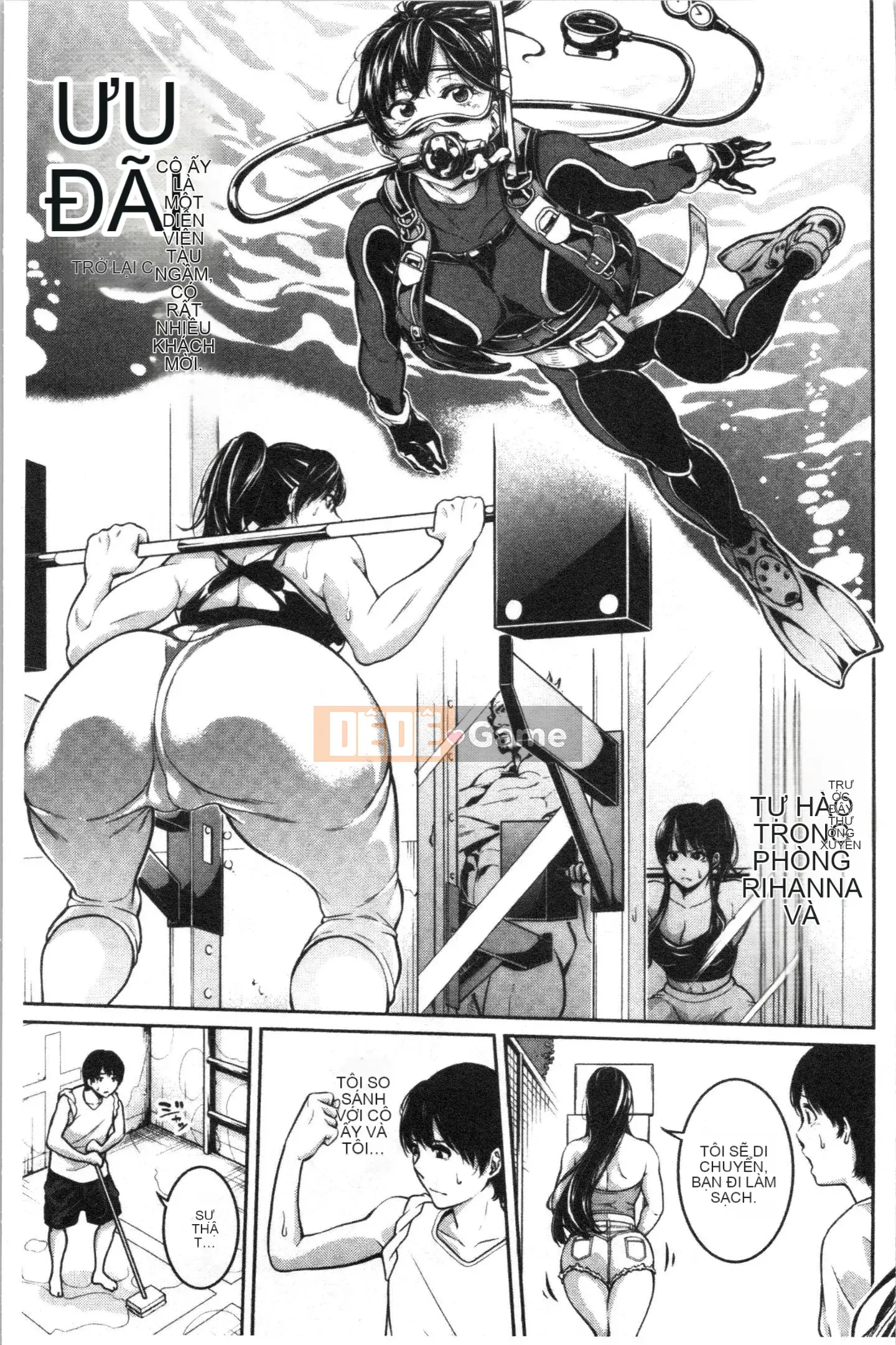 [4K Hanhuagumi] [Anh hề] Chị gái và mồ hôi