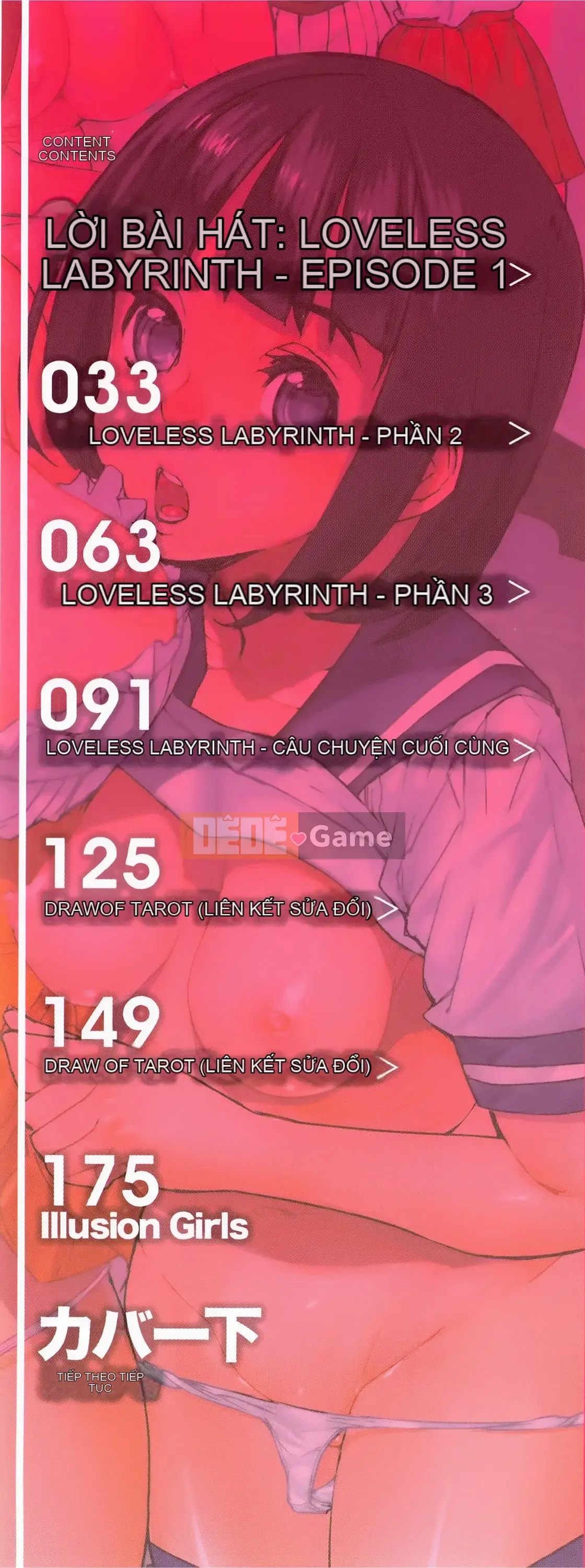 [Ashiomi Masato] Mê cung không tình yêu + Giấy nhắn