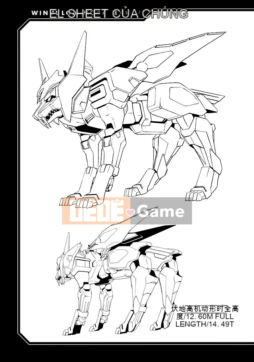 (Shiro Tsunashima) Người sói máy Winvurga (Truyện tranh RED vô địch)