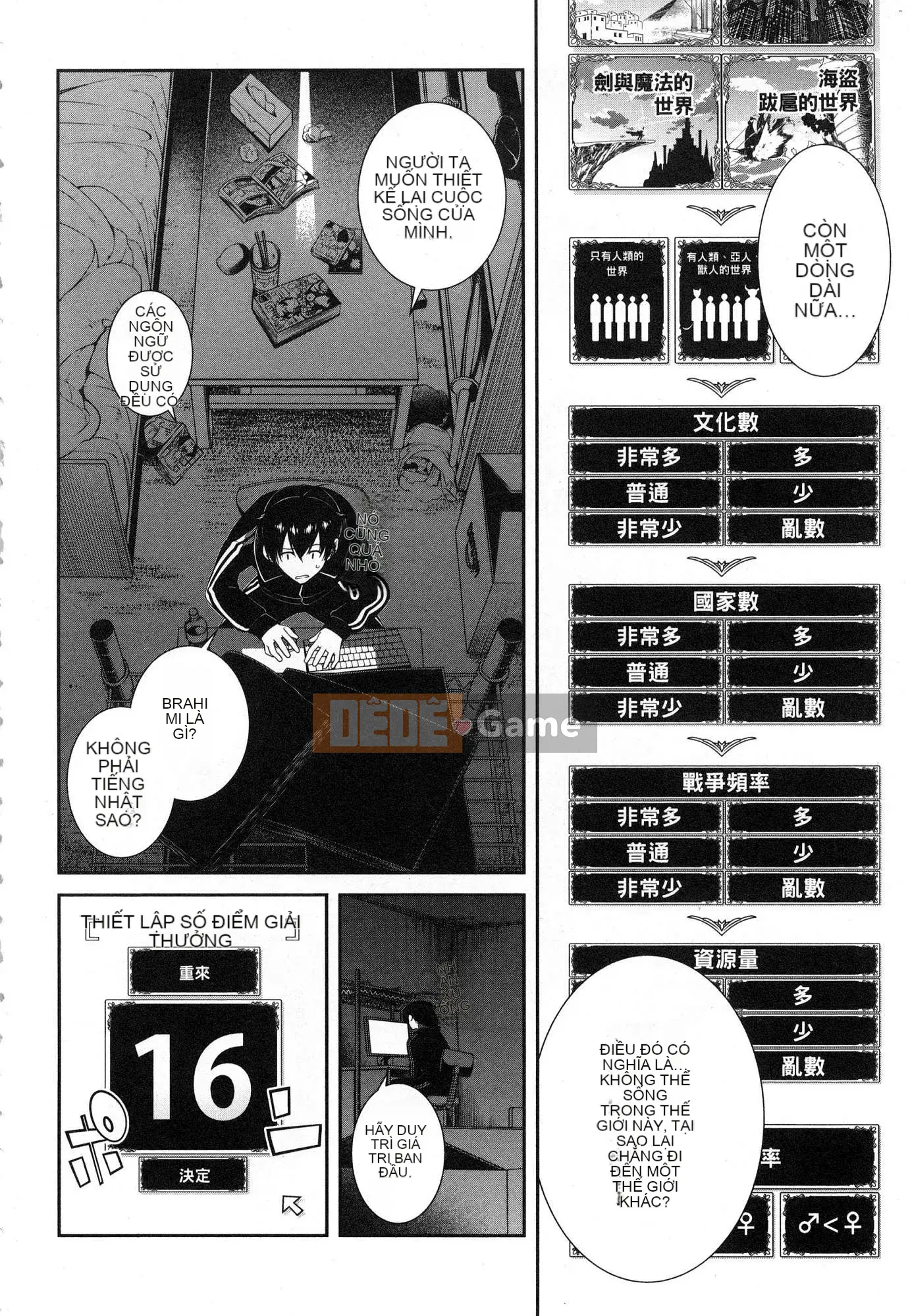 [Kazeteki Koubou][Kyogi Issei] Hậu cung trong mê cung dị giới 1 Cuộc sống trong cung điện bên trong mê cung dị giới 1