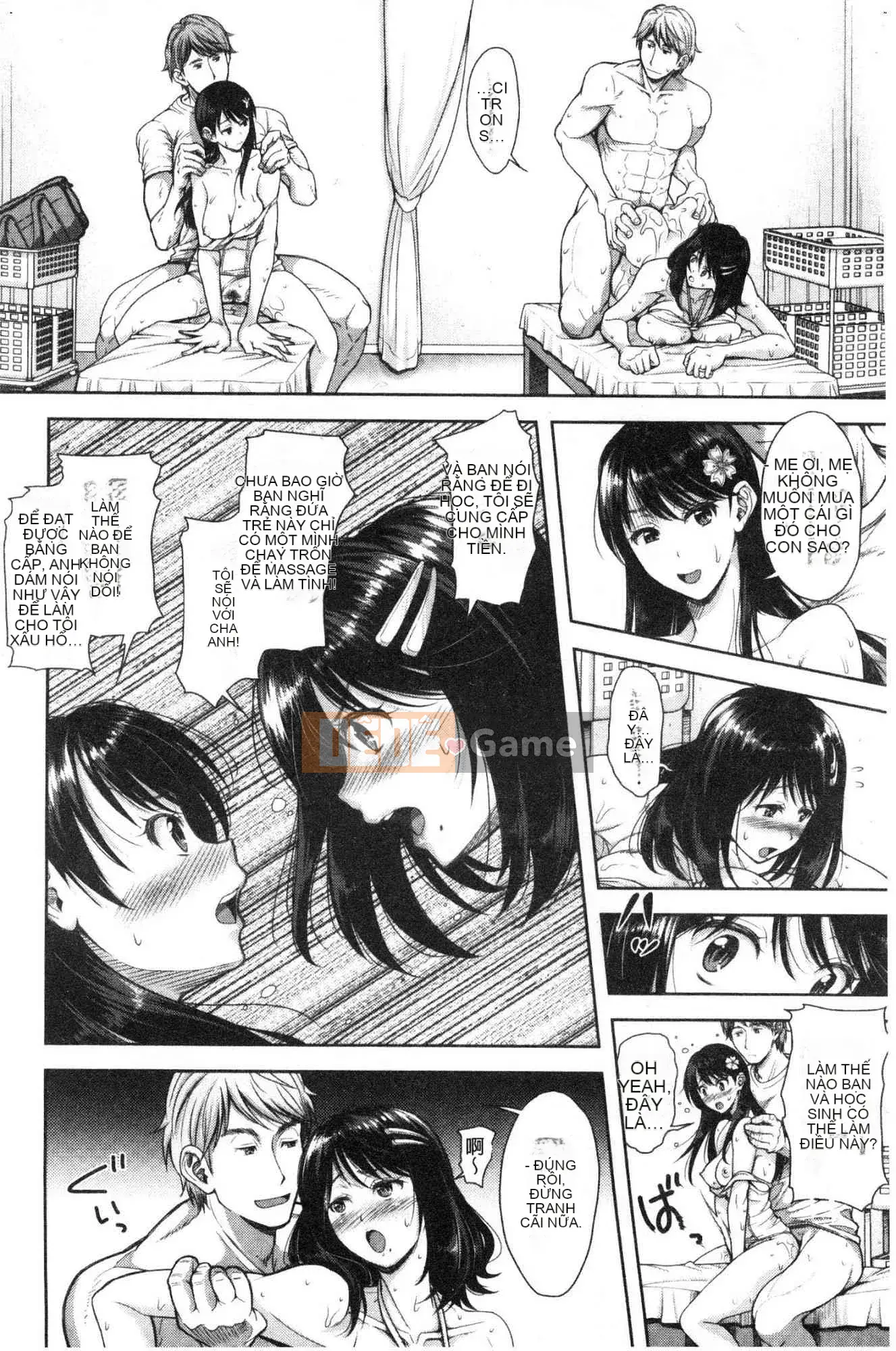 [Kazeteki Koubou][Shironomahiro] Cô gái hứng tình này có người mẹ hứng tình này