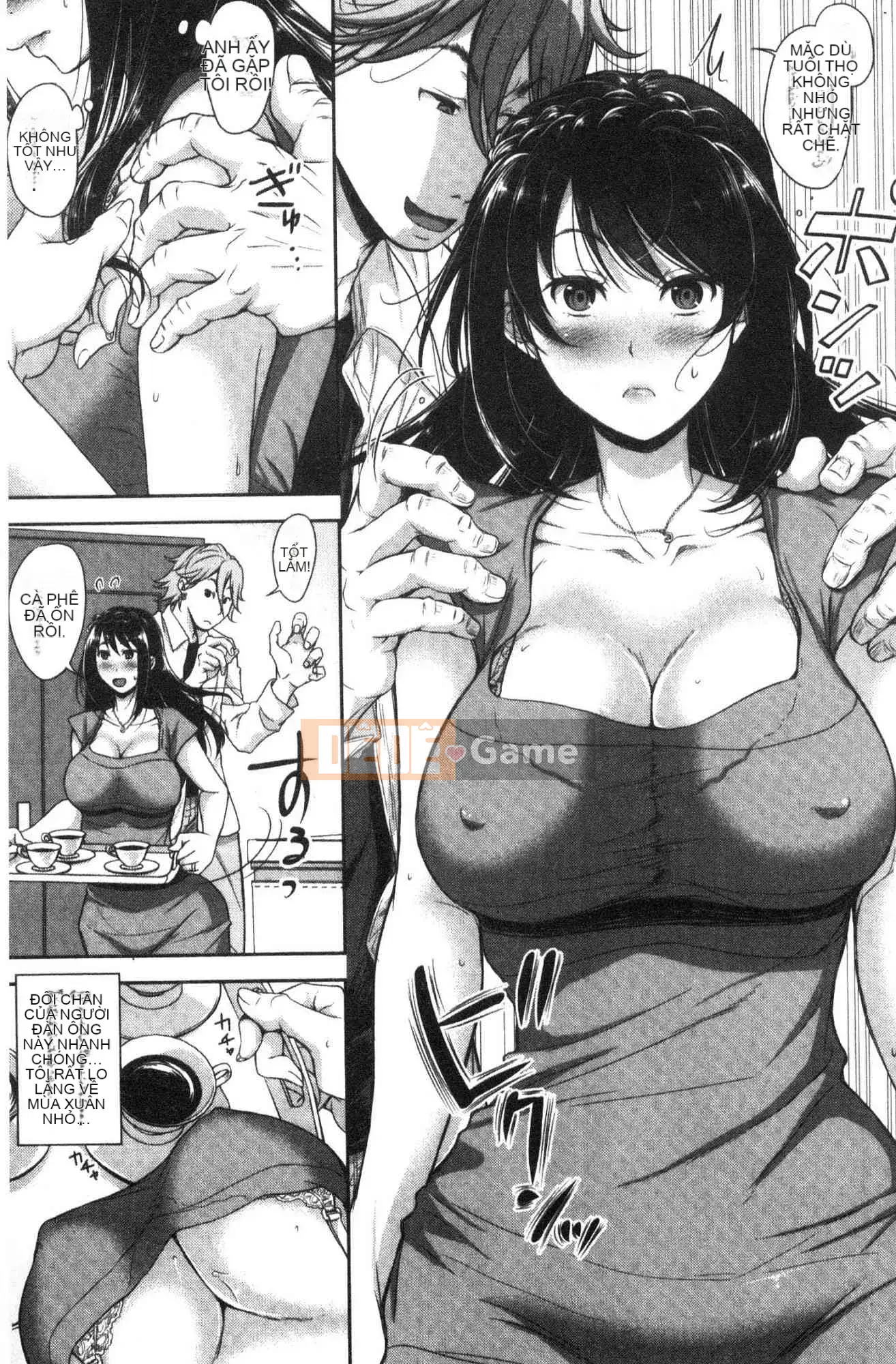 [Kazeteki Koubou][Shironomahiro] Cô gái hứng tình này có người mẹ hứng tình này