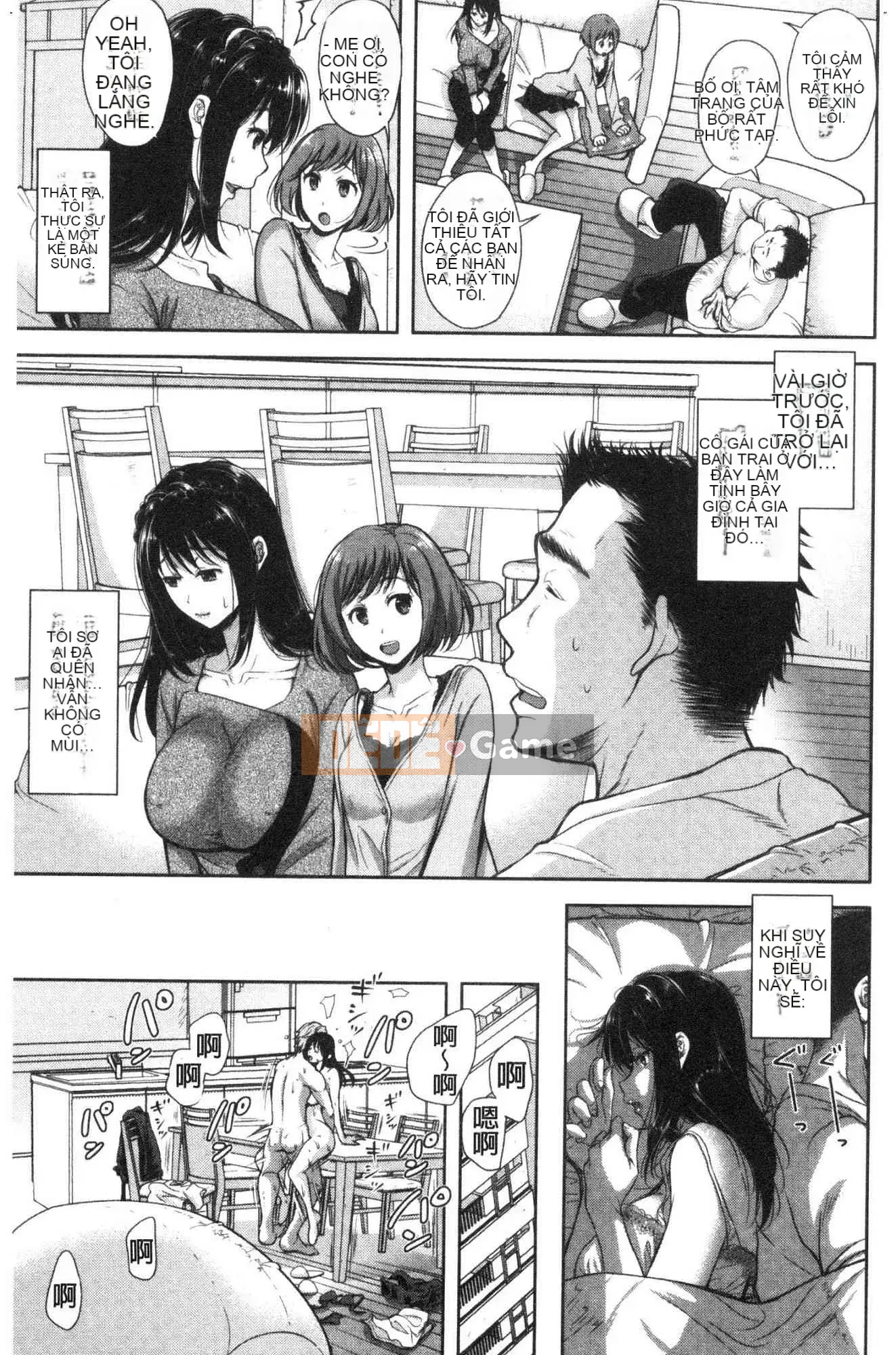 [Kazeteki Koubou][Shironomahiro] Cô gái hứng tình này có người mẹ hứng tình này