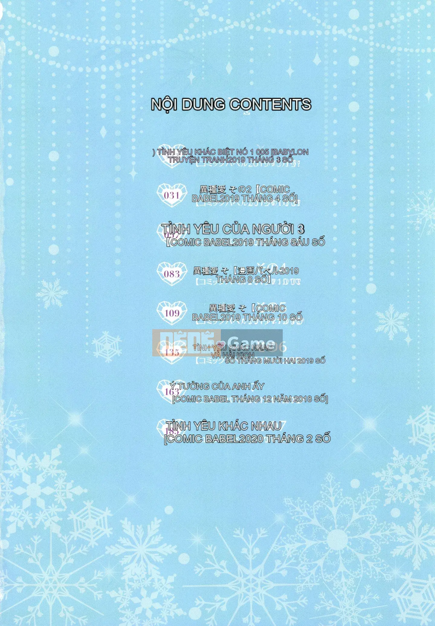 [Mizone] Ishu Renai + Tờ rơi 4P