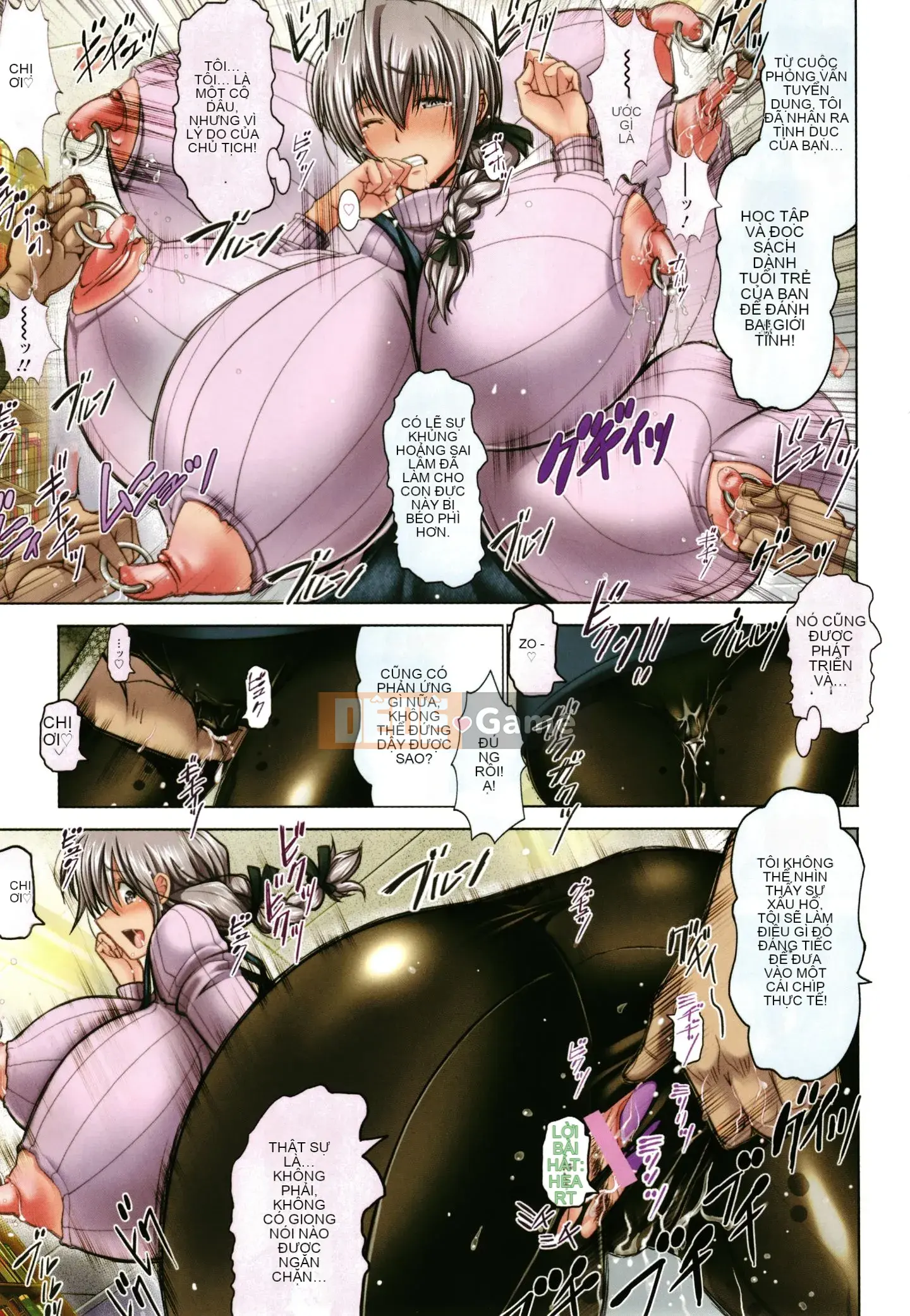 [4K Hankagumi][Obayashi Sen] Phụ nữ không thể giành được nhiều cu hơn