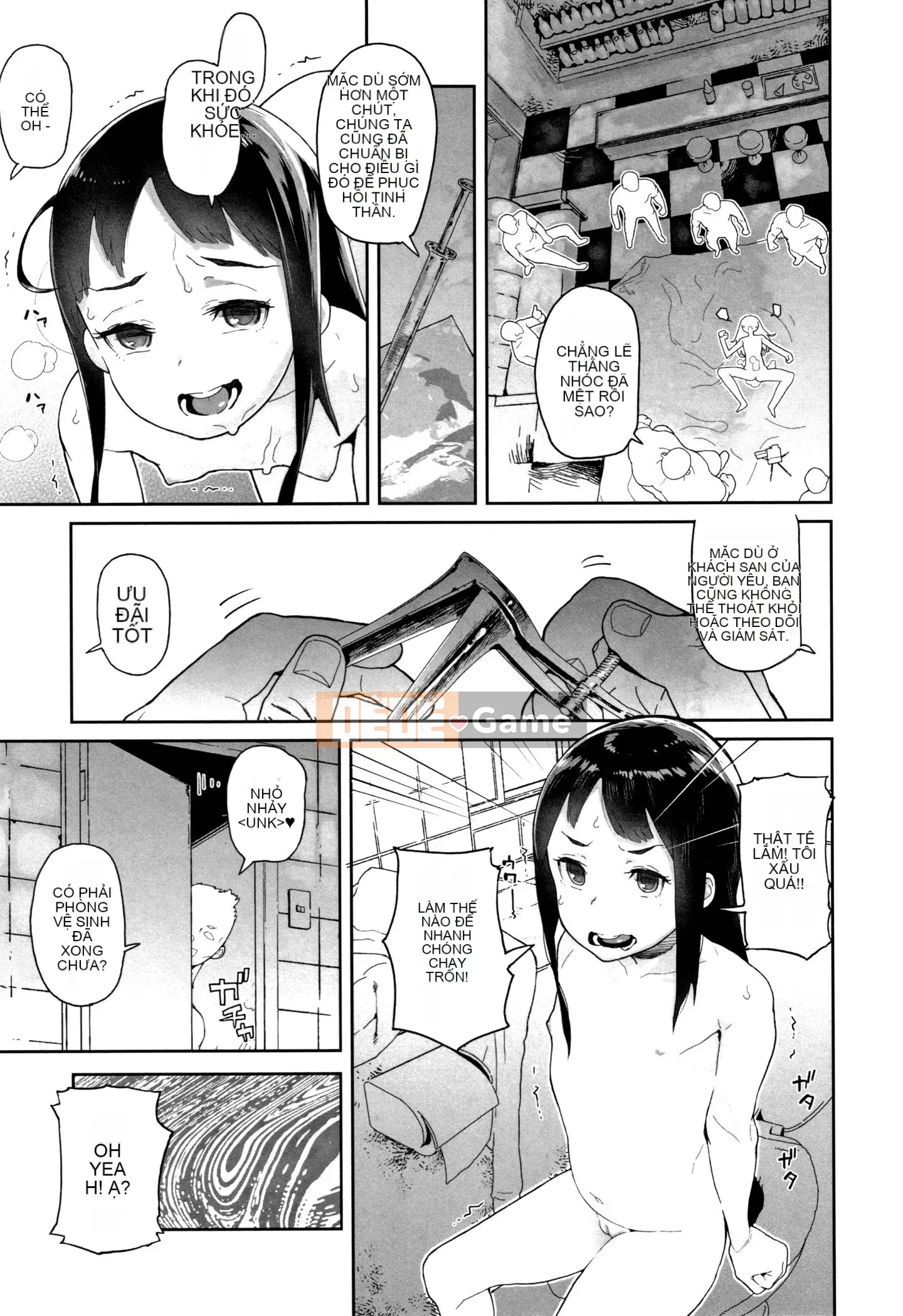 [Rengitsu Document Bouhan] [Kurowo Yamashita] Ngày tôi bắt được điểm yếu của cháu gái J*