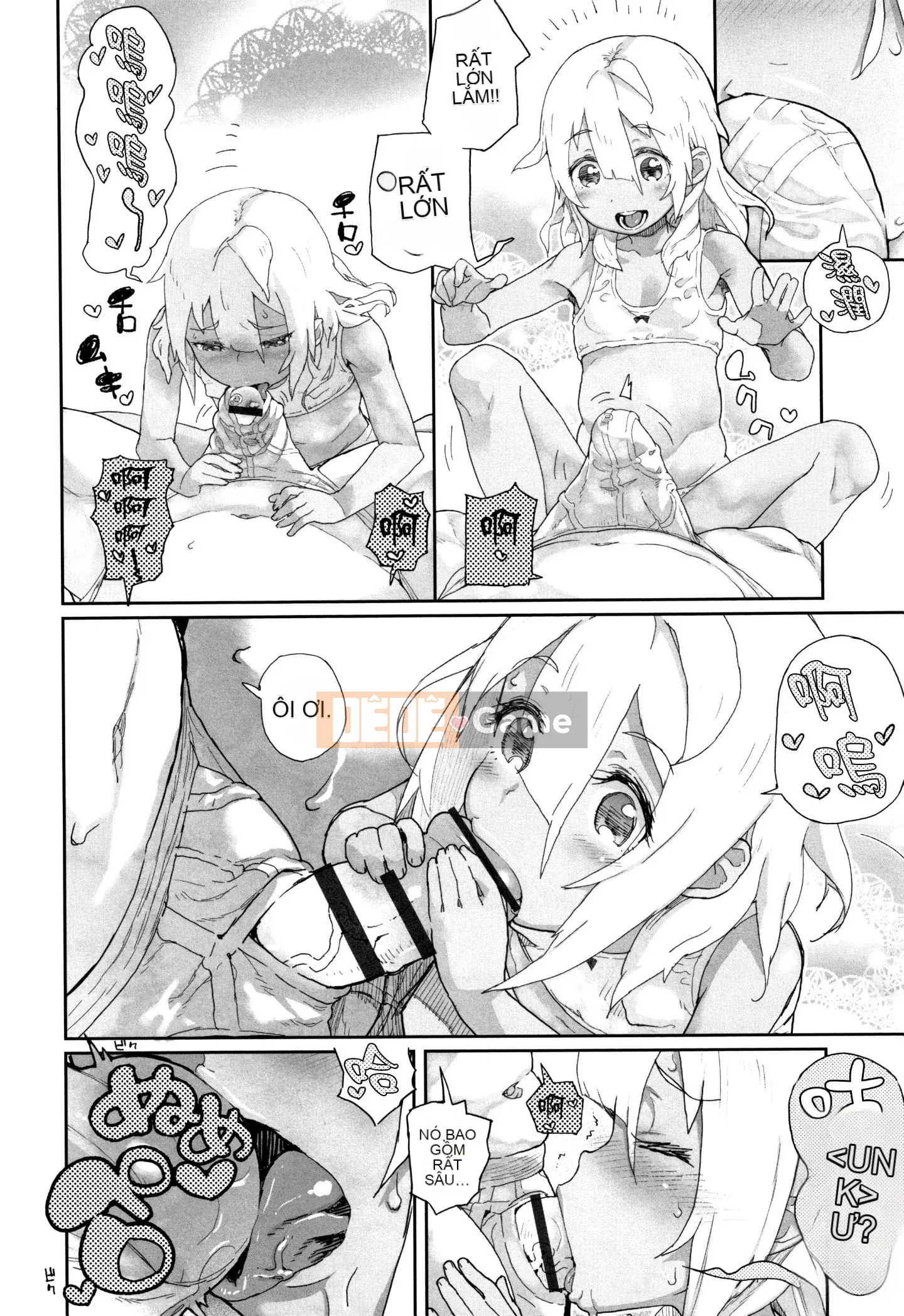 [Rengitsu Document Bouhan] [Kurowo Yamashita] Ngày tôi bắt được điểm yếu của cháu gái J*