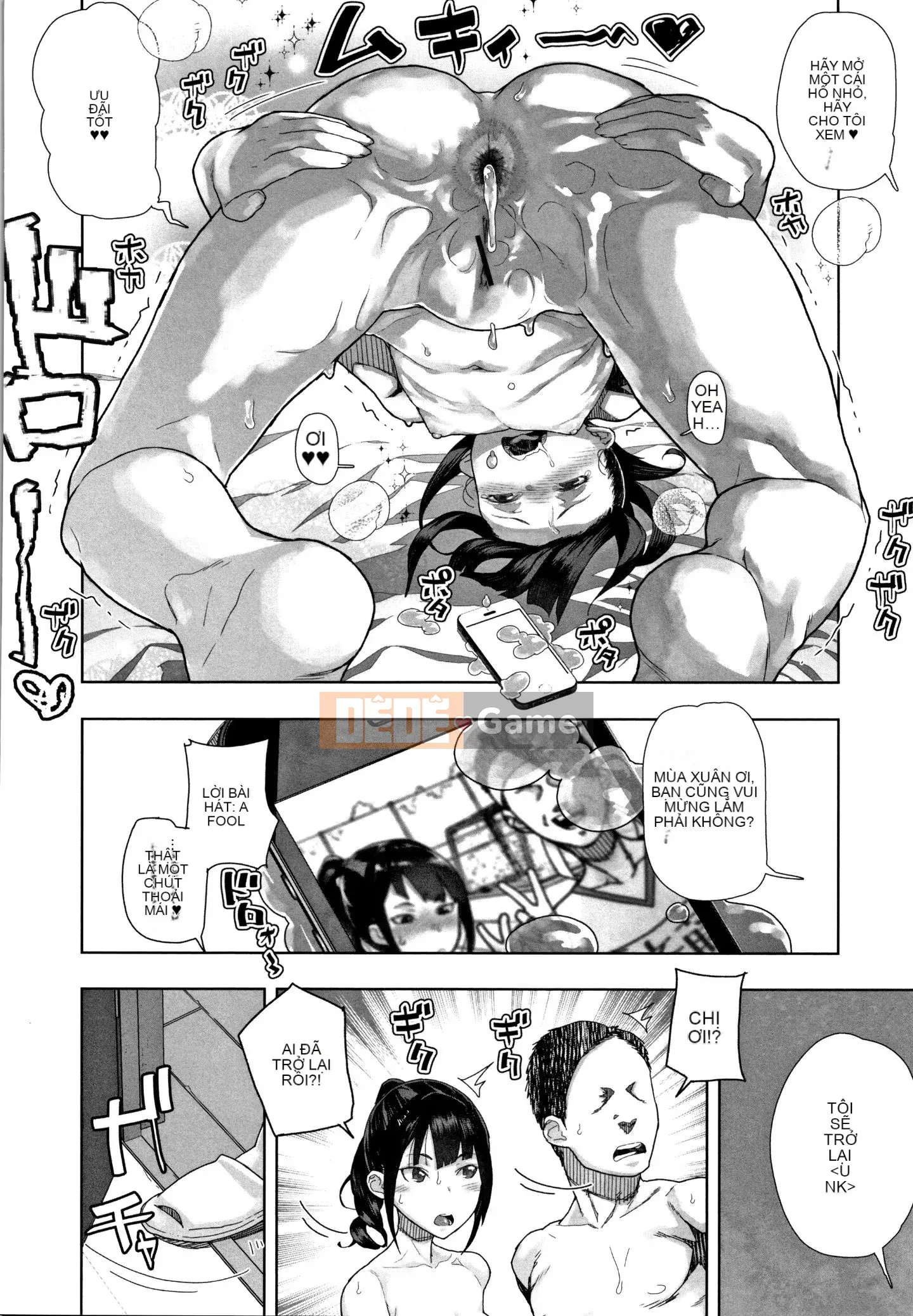 [Rengitsu Document Bouhan] [Kurowo Yamashita] Ngày tôi bắt được điểm yếu của cháu gái J*