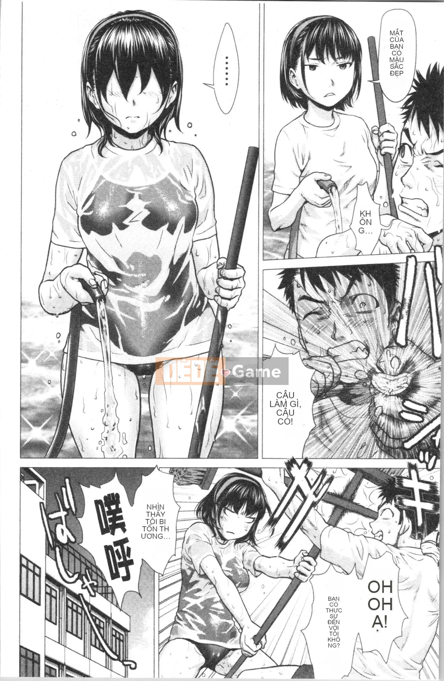 [4K Hankagumi][Saida Kazuaki] Cô gái ướt sũng