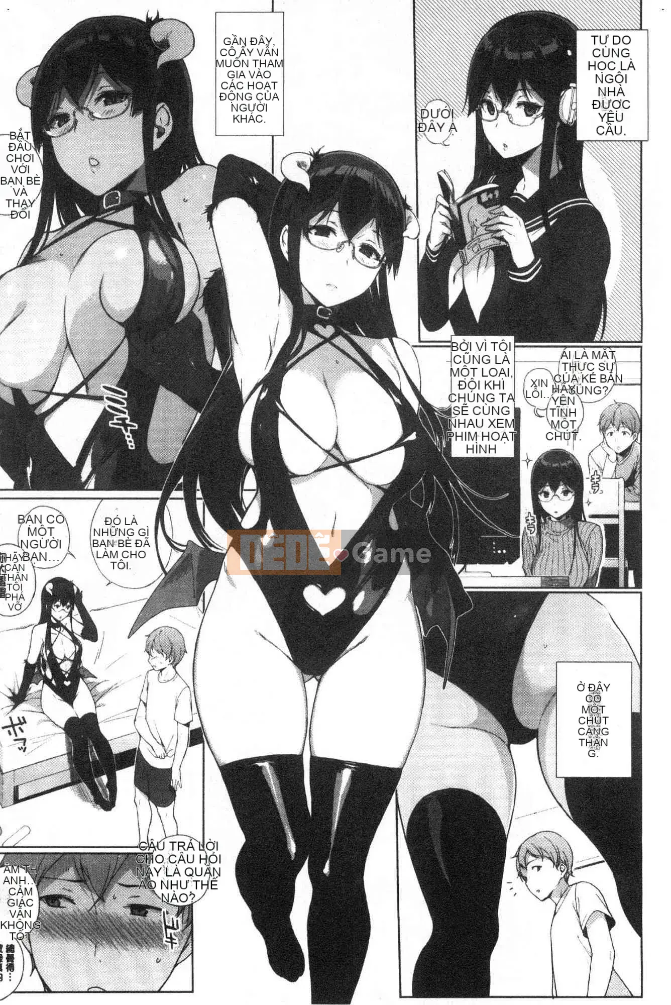[Kazeteki Koubou][Tomoe Sasamori] Succubus Stayed Cuộc sống chung nhỏ xấu xa Nhật Bản Đời sống tình dục