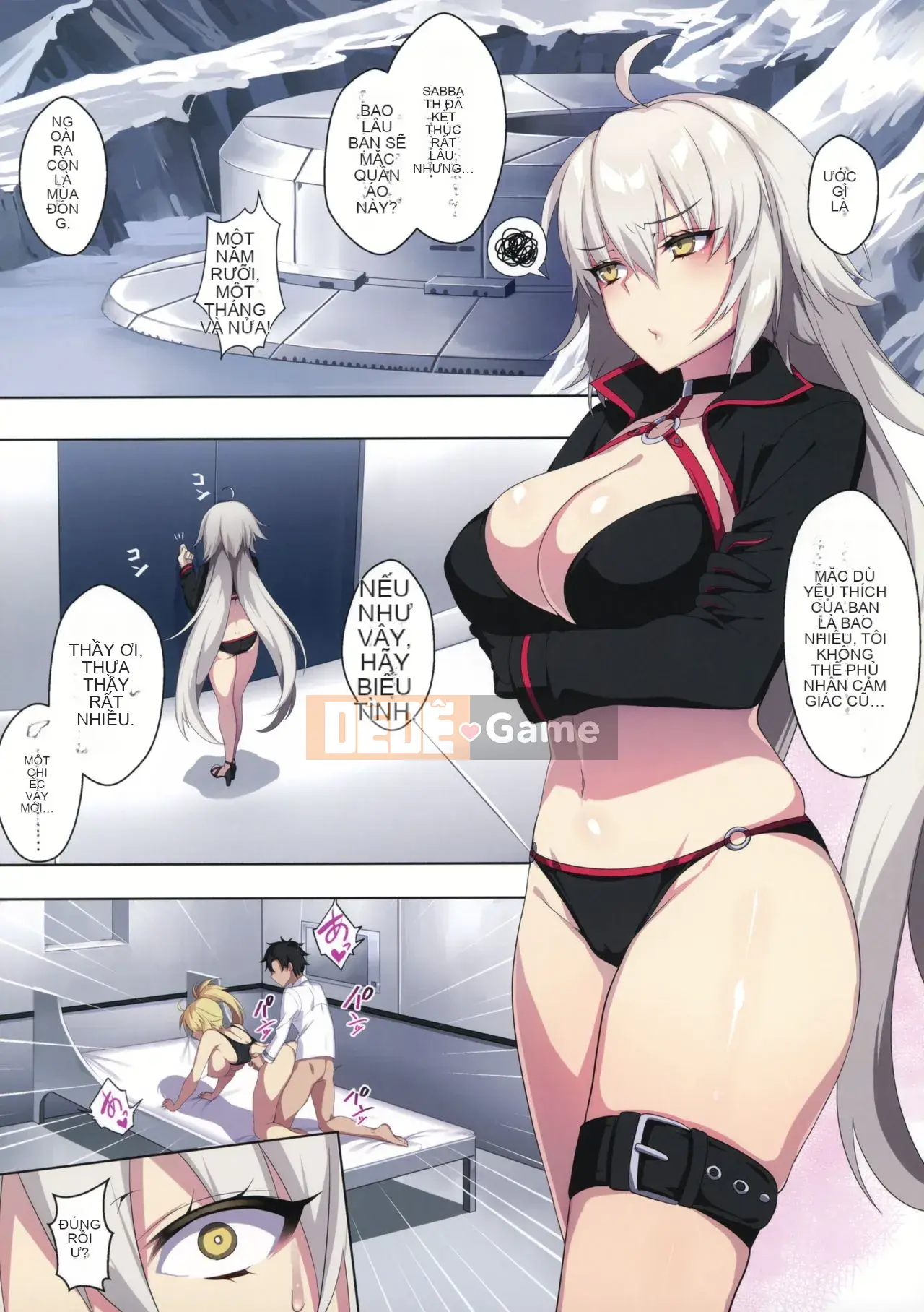 (C97) [Puu no Puu Puu Puu (Puuzaki Puuna)] Jeanne Alter wa Nguồn cung cấp năng lượng ma thuật Shitai! (FateGrand Order)