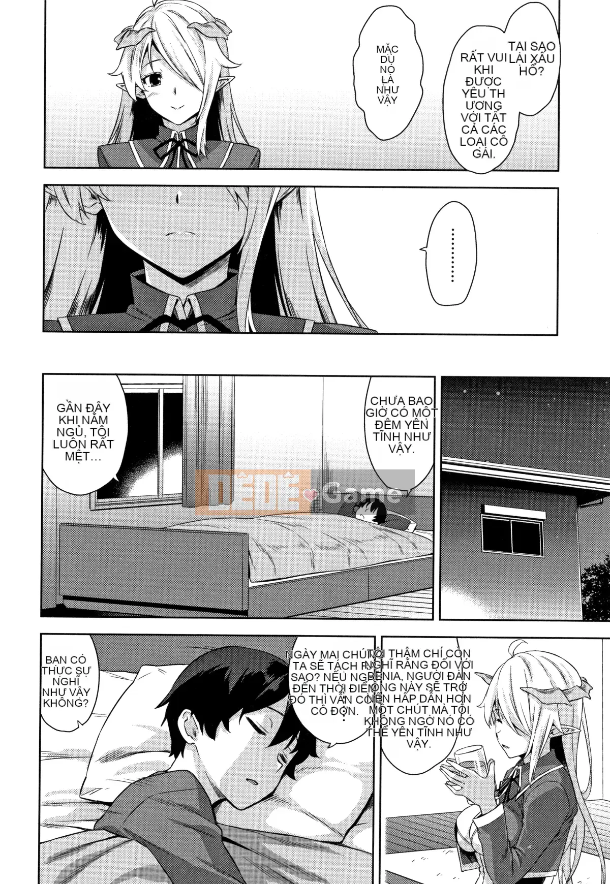 [Hankagumi ngây thơ][Kamigemono Yuu] Akuma de JK!