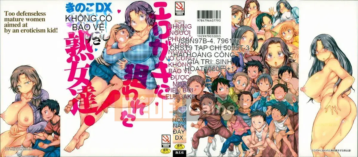[Kinoko DX] Những phụ nữ trưởng thành quá yếu đuối bị Erogaki nhắm đến!