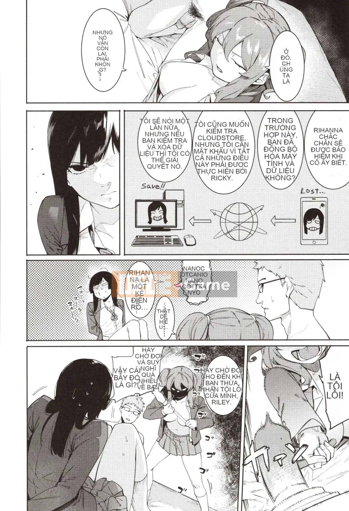 [Menea the Dog] Mizuha ni Trừng phạt!