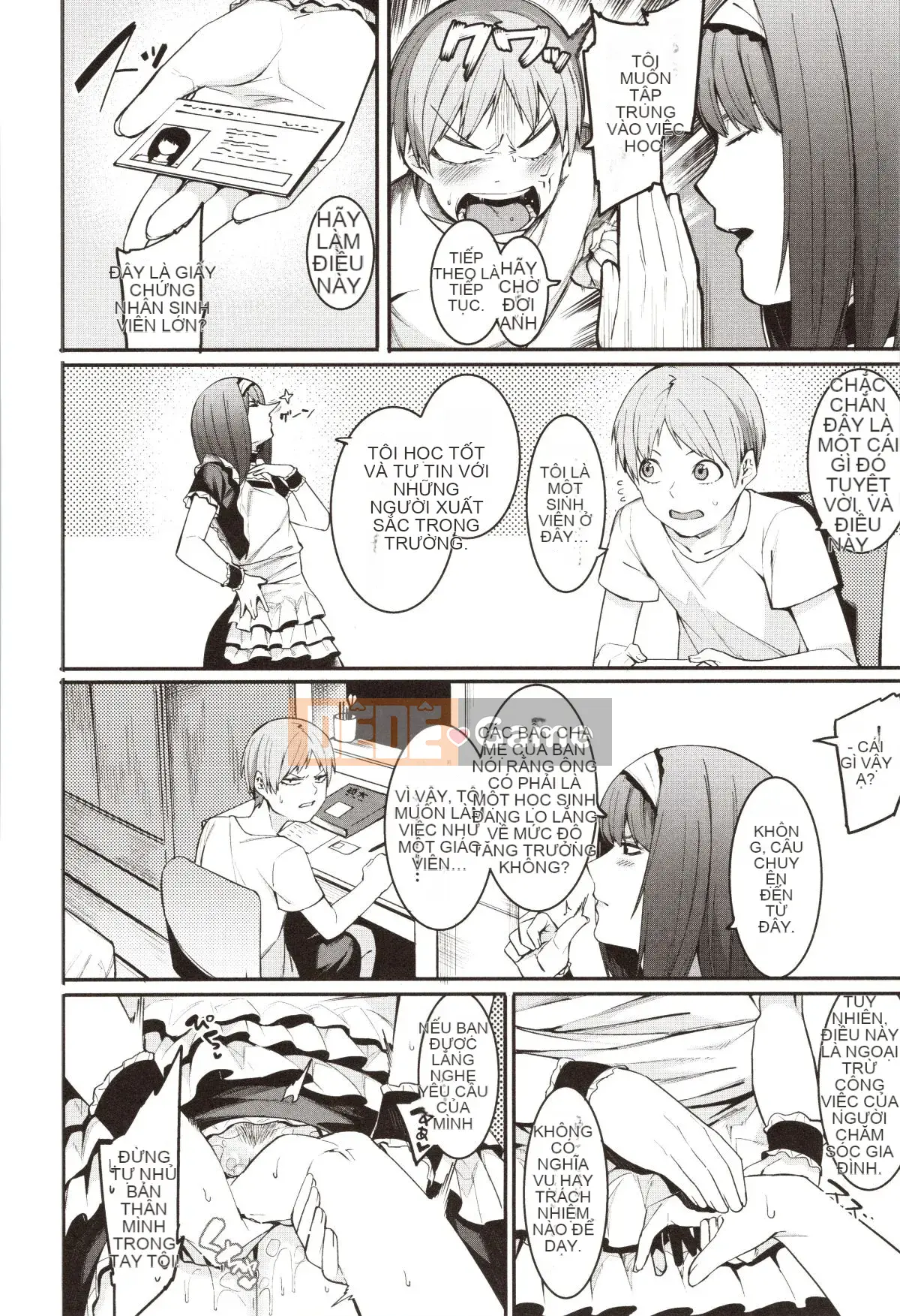 [Menea the Dog] Mizuha ni Trừng phạt!