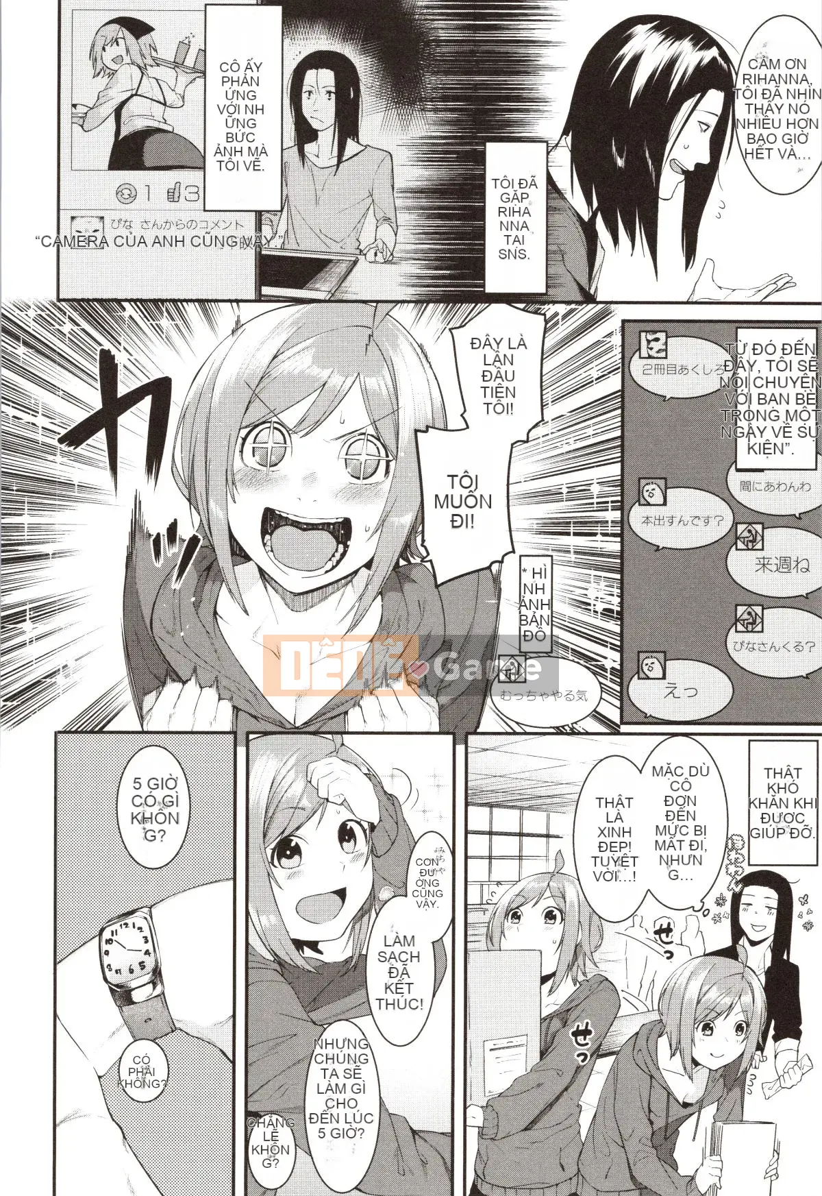 [Menea the Dog] Mizuha ni Trừng phạt!