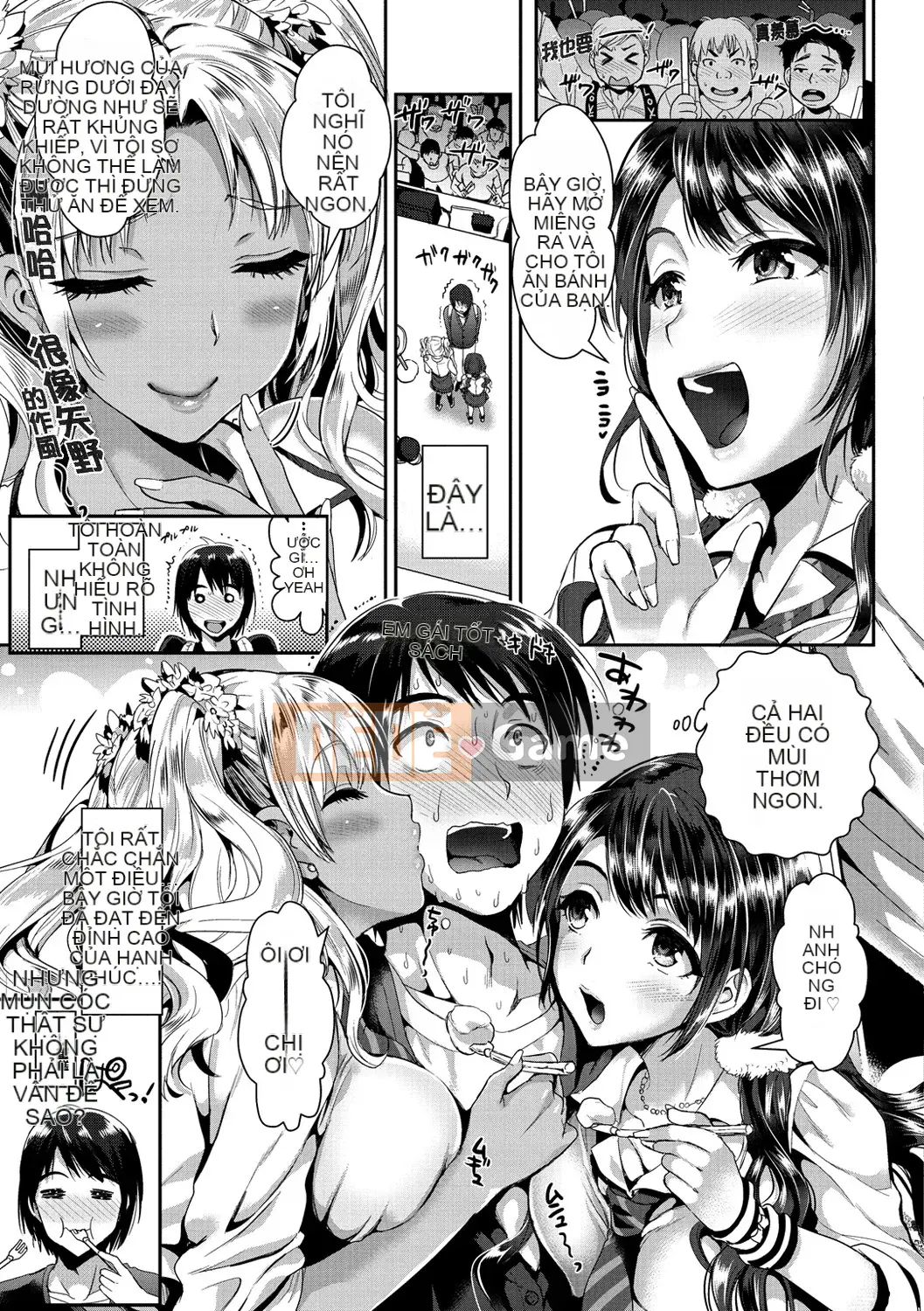 [JOJO & M1saki chồng lên nhau] [Kojima Sa] Pure Bitch Harem