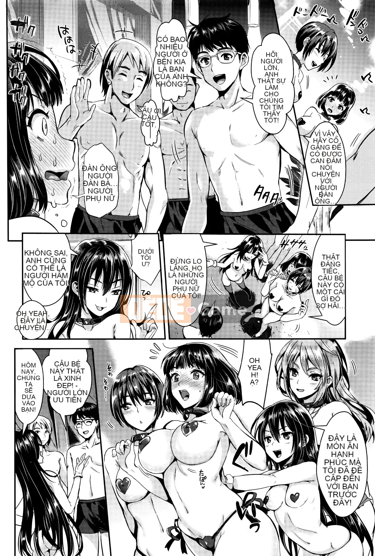 [JOJO & M1saki chồng lên nhau] [Kojima Sa] Pure Bitch Harem
