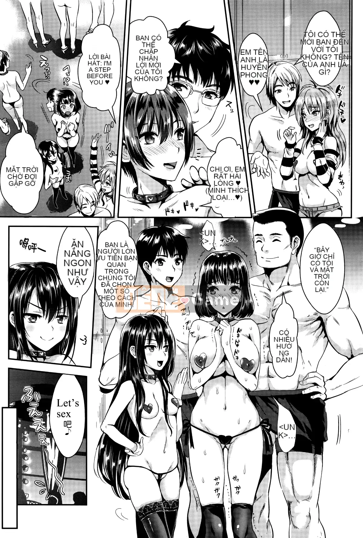 [JOJO & M1saki chồng lên nhau] [Kojima Sa] Pure Bitch Harem