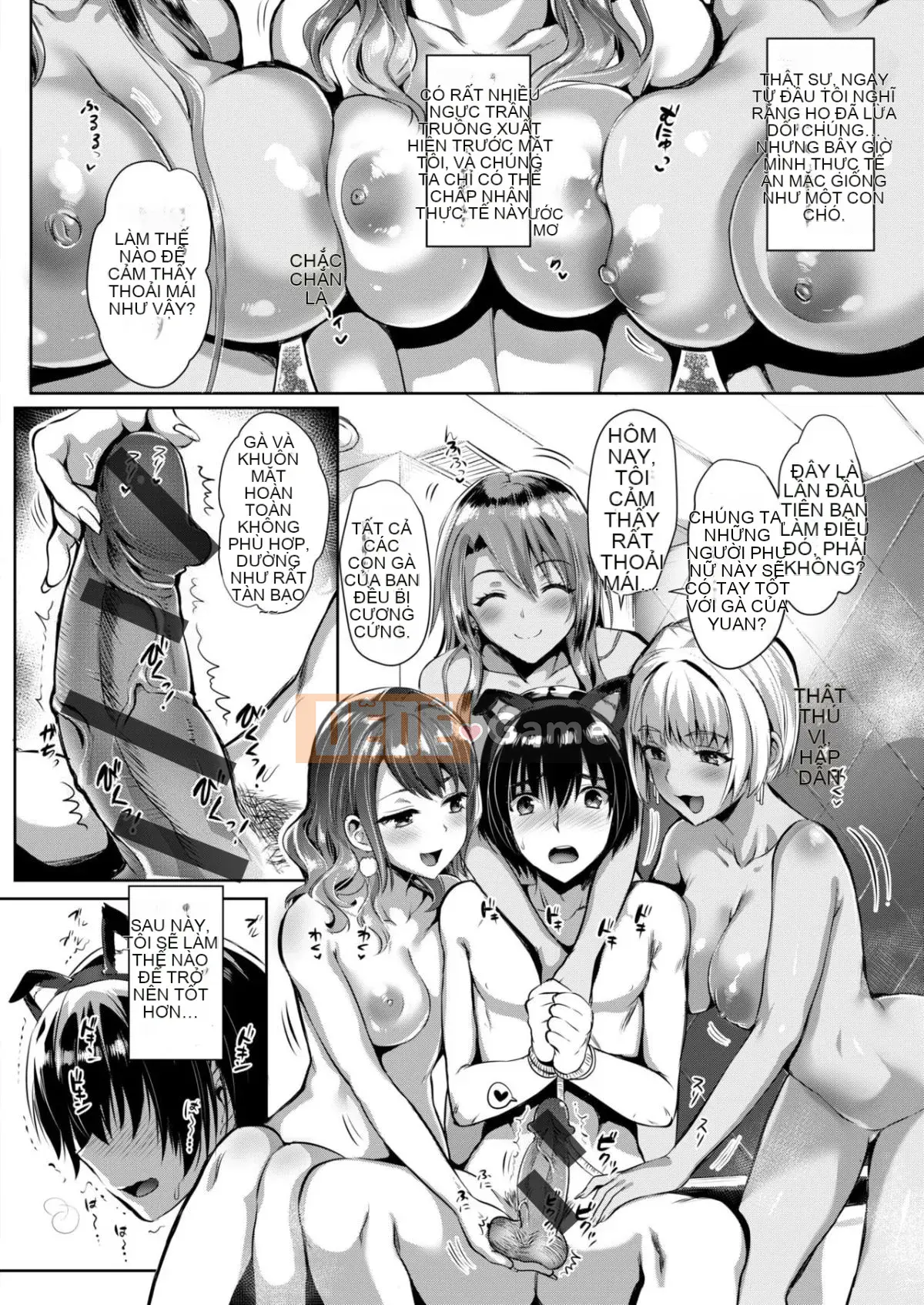 [JOJO & M1saki chồng lên nhau] [Kojima Sa] Pure Bitch Harem