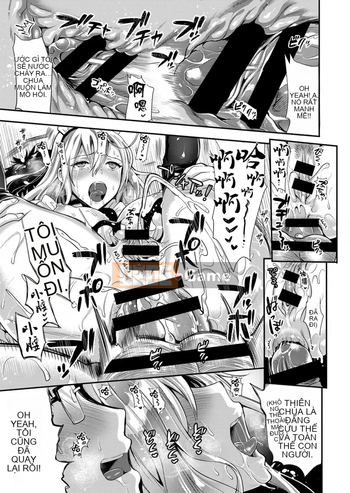 [JOJO & M1saki chồng lên nhau] [Kojima Sa] Pure Bitch Harem