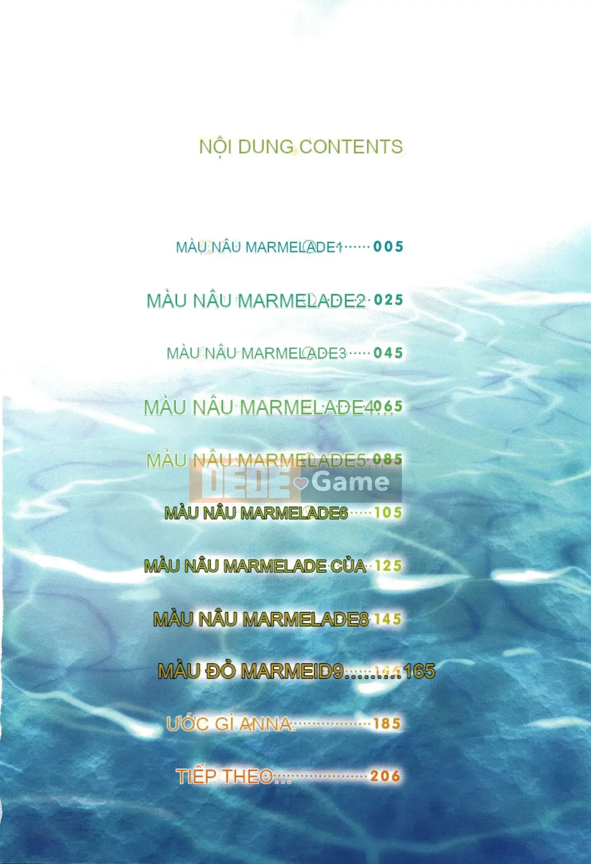 [Momonosuke] Nàng tiên cá màu nâu