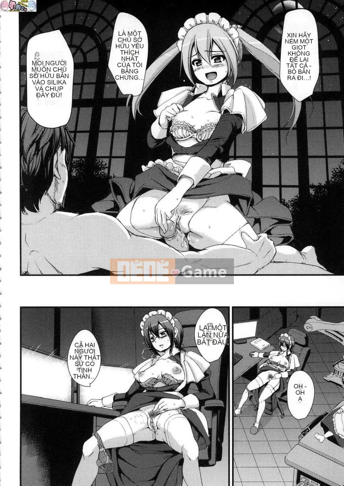 [The Workshop of the Wind][Uncensored][Ayuki Araki] Toàn thân hết tốc lực ♥ ご Người hầu gái Toàn thân hết tốc lực ♡ Người hầu gái không cần chỉnh