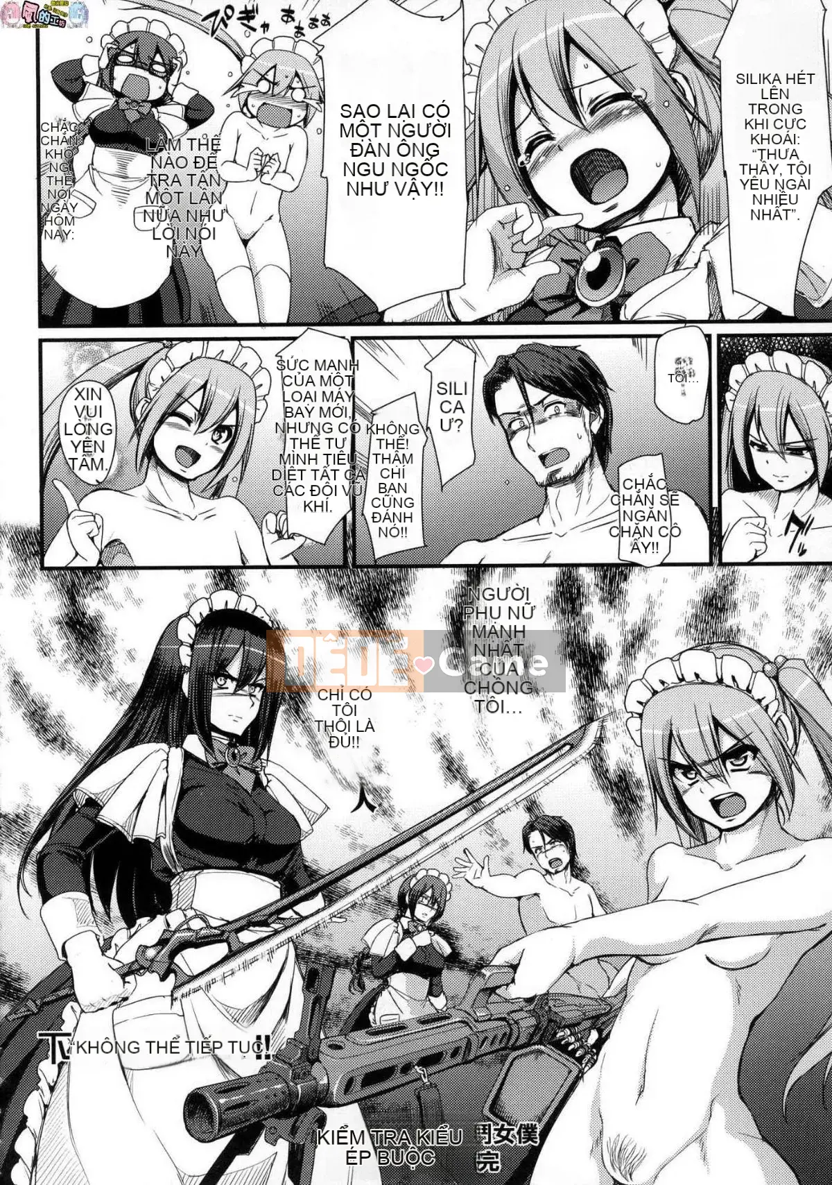 [The Workshop of the Wind][Uncensored][Ayuki Araki] Toàn thân hết tốc lực ♥ ご Người hầu gái Toàn thân hết tốc lực ♡ Người hầu gái không cần chỉnh